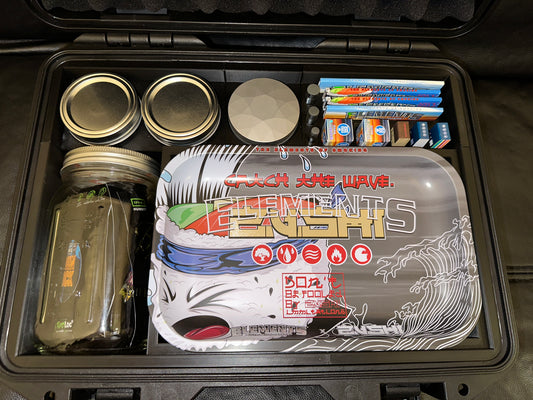 Hard Case Portable Rolling Station