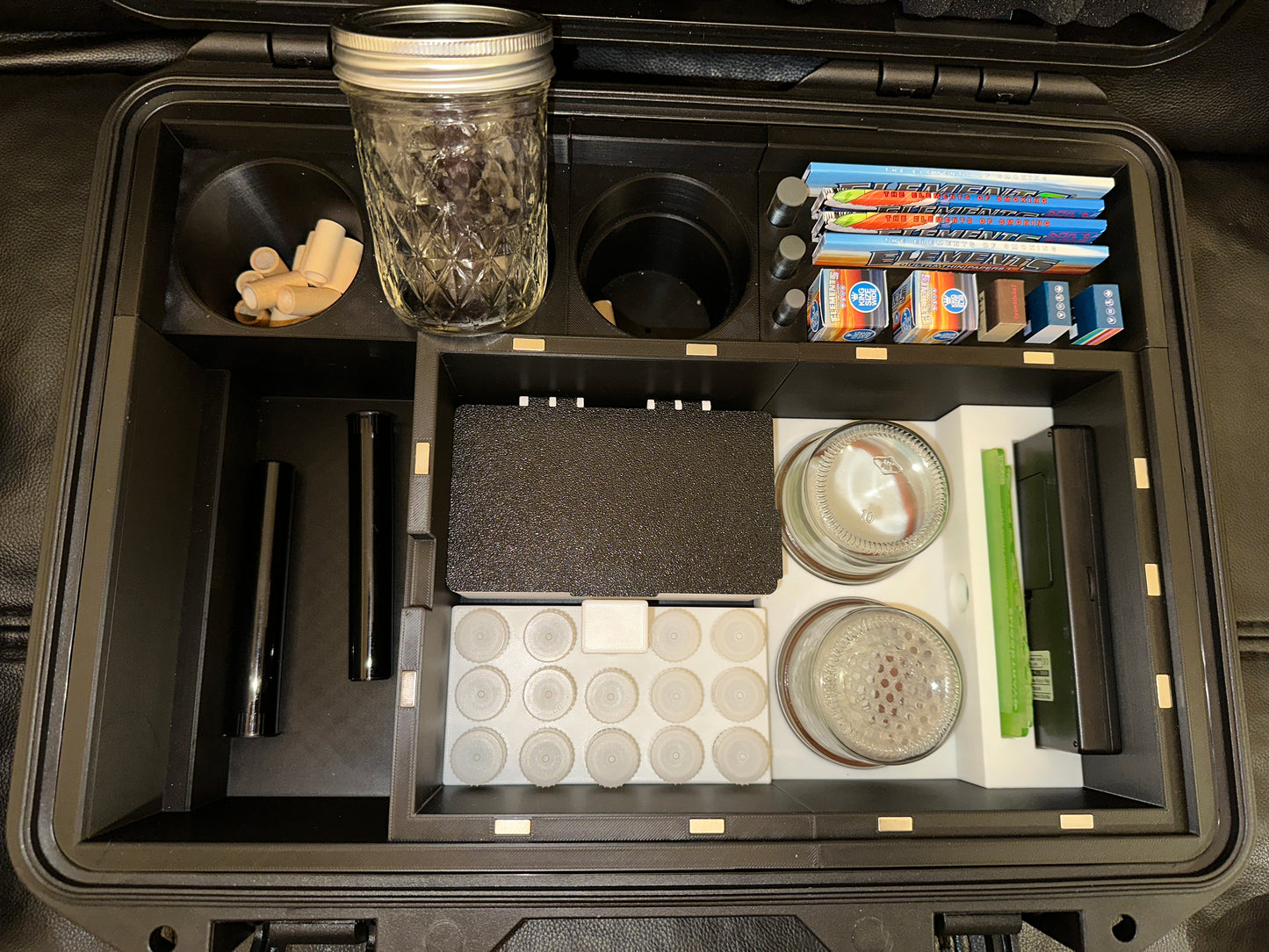 Hard Case Portable Rolling Station